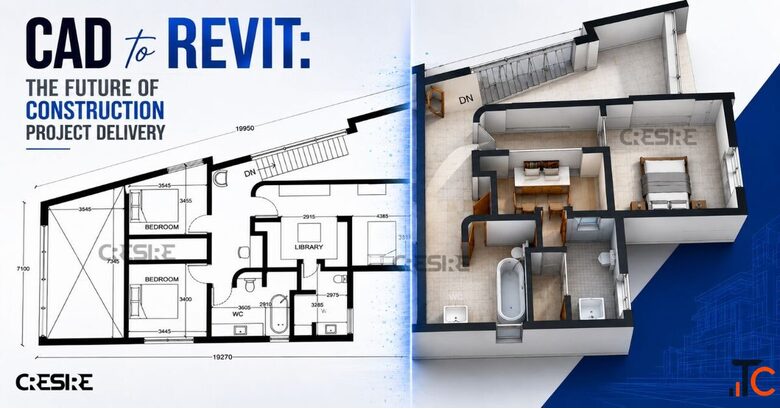 CAD to Revit Conversion How 2D Drawings Become Coordinated BIM Models