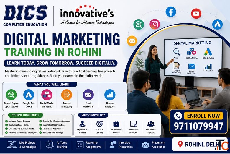 Best Digital Marketing Institute in Rohini - Professional Digital Marketing Course