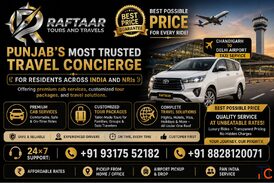 Chandigarh to Delhi Airport taxi.