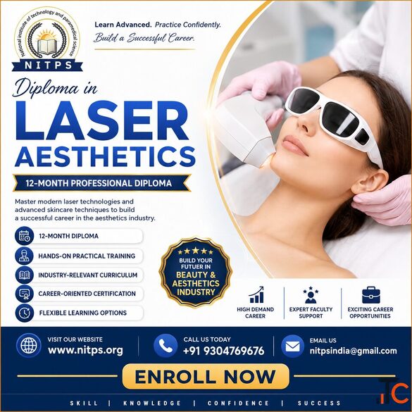 Diploma in Laser Aesthetics 12 Months Professional Beauty Skin Care Course NITPS