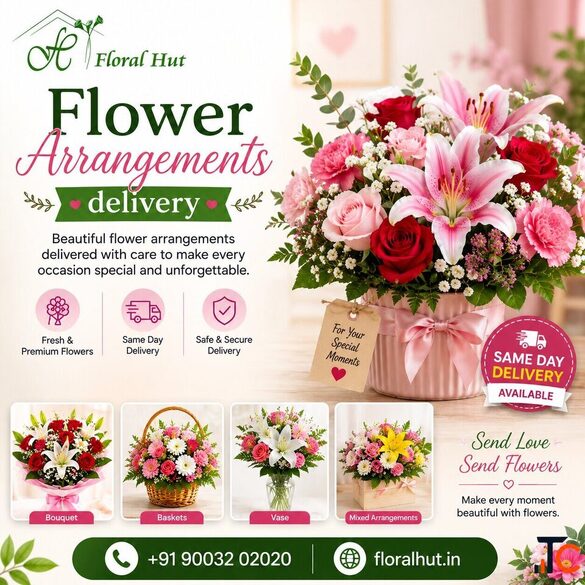 Flower Arrangement Delivery in Chennai