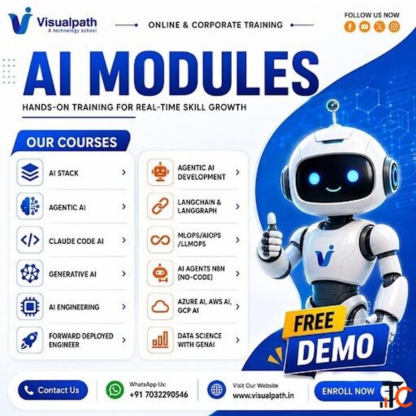 Upgrade Your Career with the Latest AI Modules at Visualpath