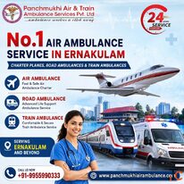 Panchmukhi Emergency Air Ambulance in Ernakulam - Nationwide Repatriation Access within a few hours