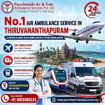 Panchmukhi Low Cost Air Ambulance in Thiruvananthapuram - Advanced Air Transfer at Low Cost