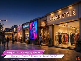 Shop Board Display Board Designs Types Prices for Retail India
