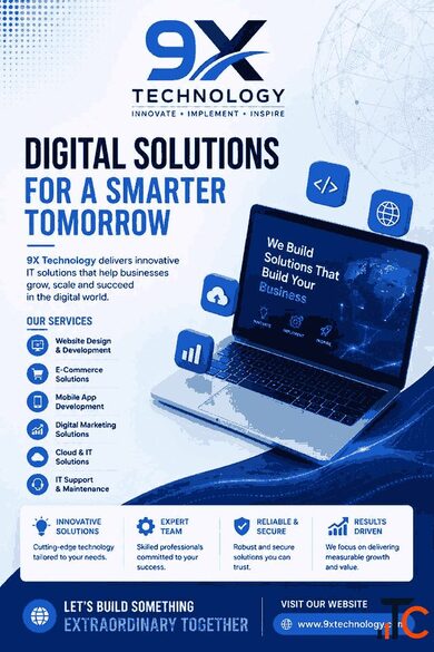 Best IT Services Company in Dubai - 9X Technology