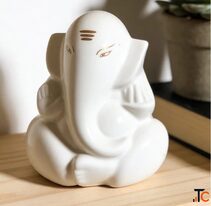 ceramic ganesha idol