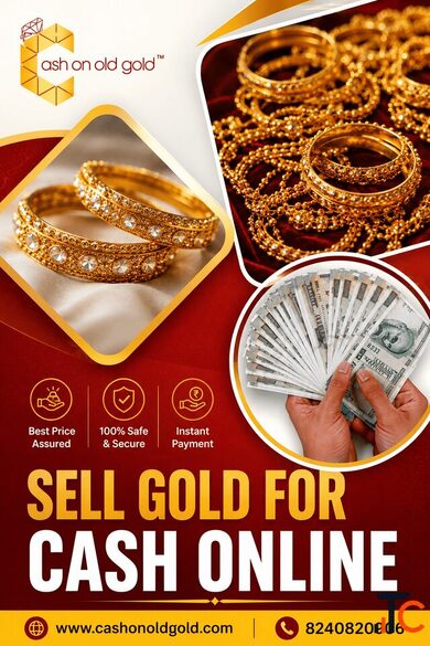 Want to sell gold for cash online