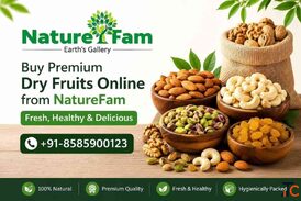 Naturefam Quality Dry Fruits - Premium Fresh Delicious Dry Fruits