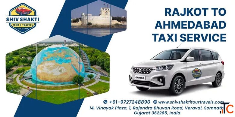 Book Rajkot to Ahmedabad Taxi at Best Price