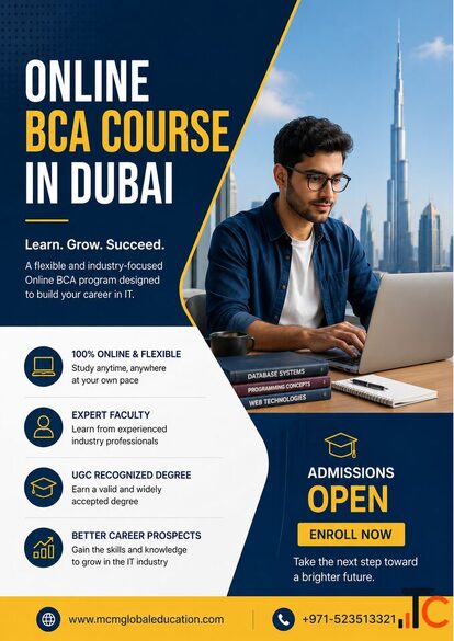 Start Your Online BCA Journey in Dubai