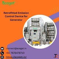 Retrofitted Emission Control Device for Generator