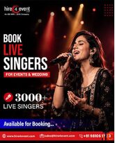 Book Live Singers for Corporate Events and Weddings