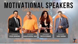 Book Motivational Speakers for Corporate Events and Seminars