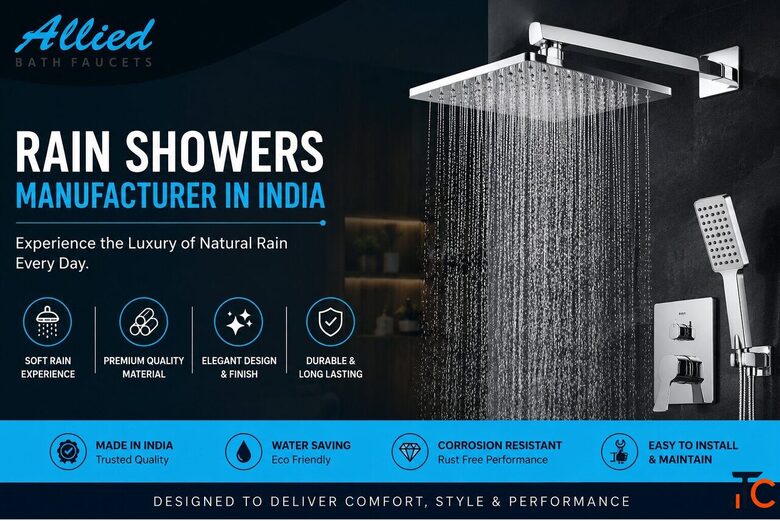 Rain Showers Manufacturers in India Allied Bath Faucets