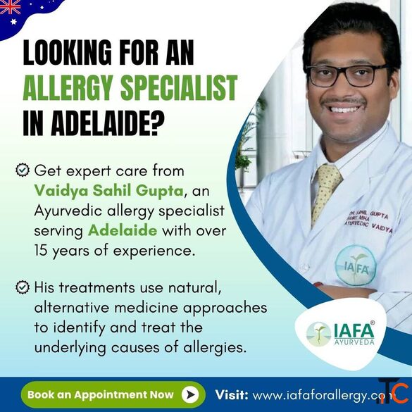 Looking for an Allergy Specialist in Adelaide Natural Ayurvedic Allergy Treatment by Vaidya Sahil Gu