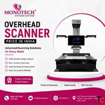 Find the Right Overhead Scanner Price India Monotech