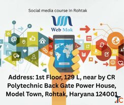 Top Advanced Social media course In Rohtak - Webmok Pvt. Ltd.
