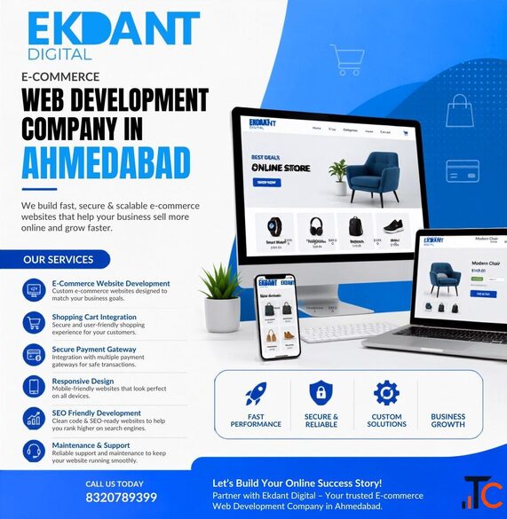 Ekdant Digital - Professional E-commerce Web Development Company in Ahmedabad