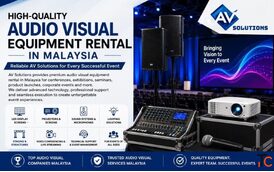 High-Quality Audio Visual Equipment Rental in Malaysia