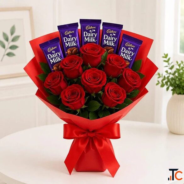Buy Anniversary Flower Bouquet Online with Same Day Delivery