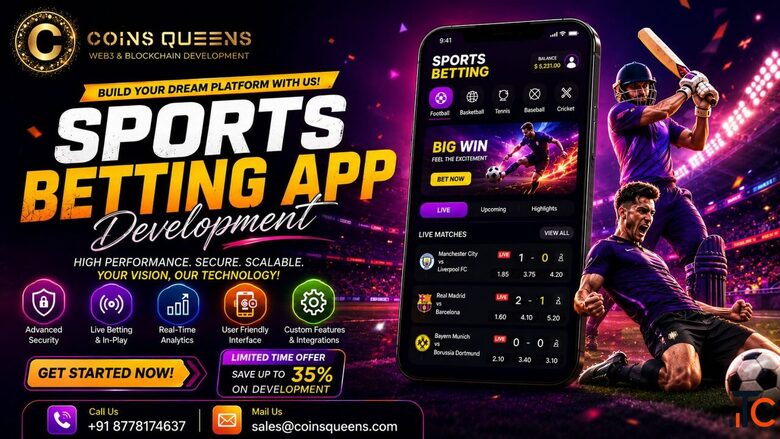 Sports Betting App Development Services for Secure and Scalable Platforms
