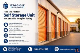 Storage Unit in Corvallis for Safe Affordable Storage Solutions