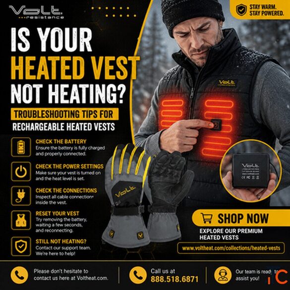 Is Your Heated Vest Not Heating Troubleshooting Tips for Rechargeable Heated Vests