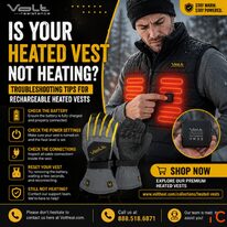 Is Your Heated Vest Not Heating Troubleshooting Tips for Rechargeable Heated Vests