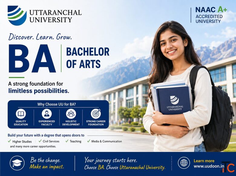 Uttaranchal University Online BA 2026 Fees Scholarship Eligibility EMI