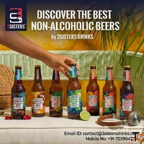 Best Non Alcoholic Beer in India - Refreshing Taste by 3SistersDrinks