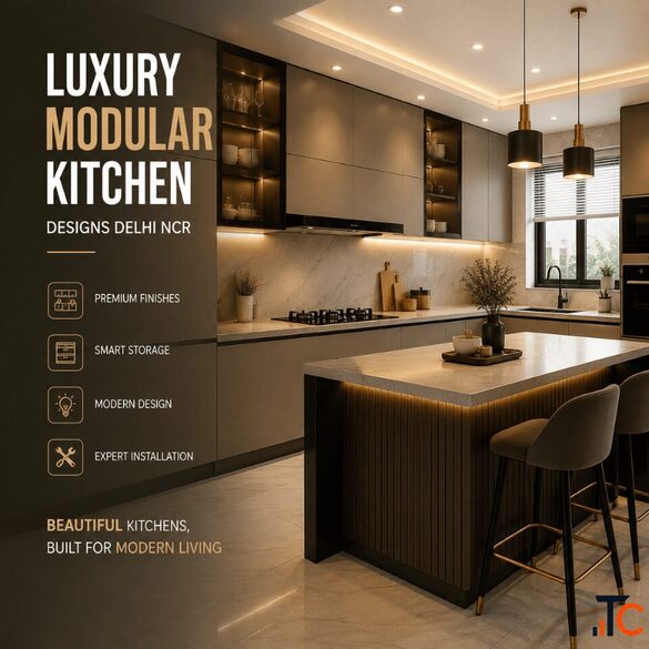 Modern Kitchen Interior Designs in Delhi NCR