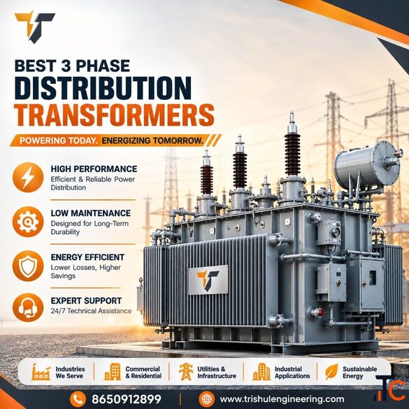 Best 3 Phase Distribution Transformers for Industrial Use