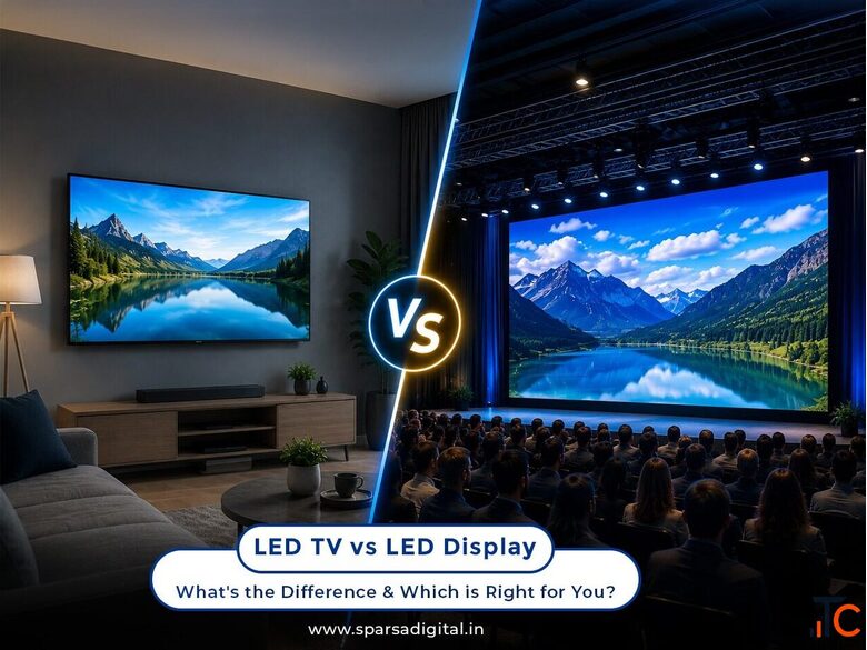 LED TV vs LED Display What's the Difference Which is Right for You