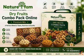 Dry Fruits Combo Pack Online - Premium Mix Naturefam