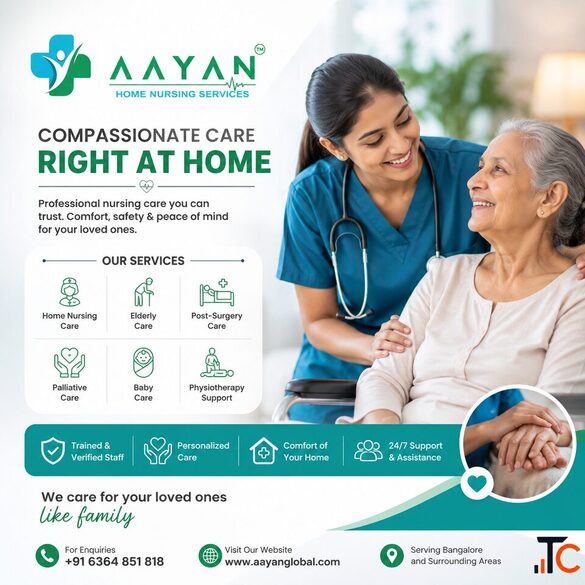 Aayan Global - Trusted Home Nursing Services in Bangalore for Quality Patient Care