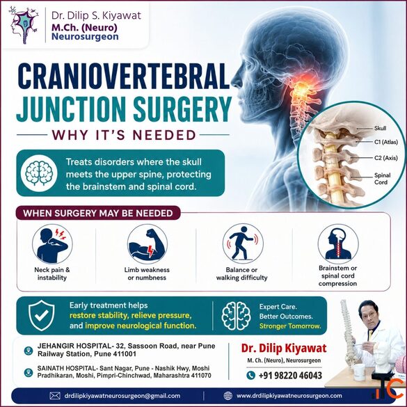 Craniovertebral Junction Surgery in Pune Dr. Dilip S. Kiyawat