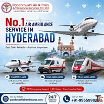 Panchmukhi Hi Tech Air Ambulance in Hyderabad- Swift Patient Evacuation without Risking