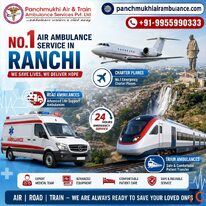 Panchmukhi ICU Air Ambulance from Ranchi- Safe Medical Evacuation for complete ICU setup