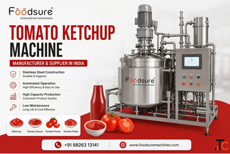 Tomato Ketchup Machine Manufacturer Supplier in India