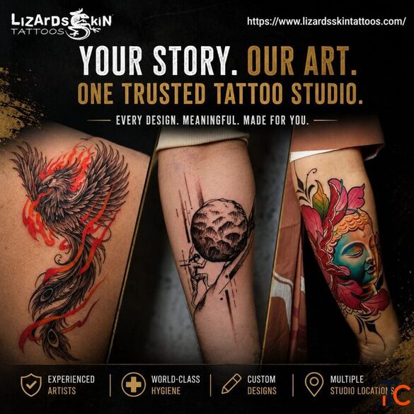 Your Story. Our Art. One Trusted Tattoo Studio.
