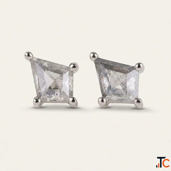 Salt and Pepper Diamond Earrings Unique Beauty for Modern Jewelry Lovers