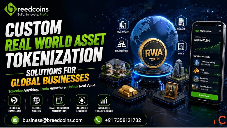 Custom Real World Asset Tokenization Solutions for Global Businesses