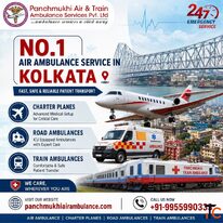 Panchmukhi Air Ambulance in Kolkata Provides Excellent Emergency Transportation Services