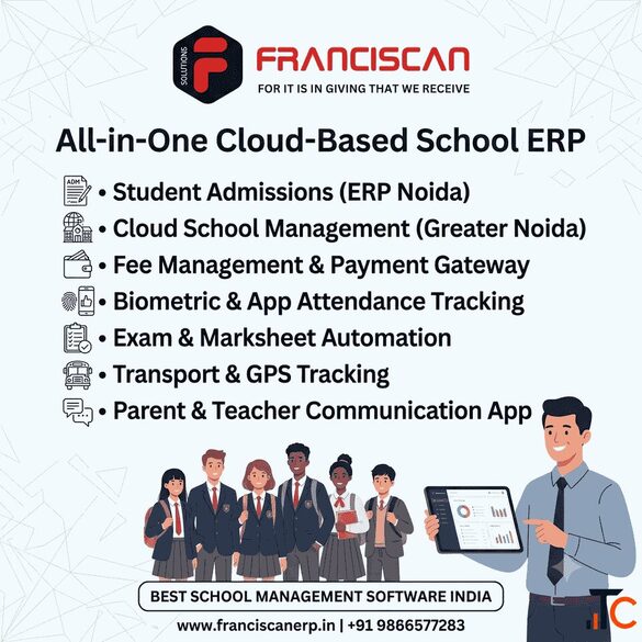 Complete ERP for School Management with Cloud Based Modules