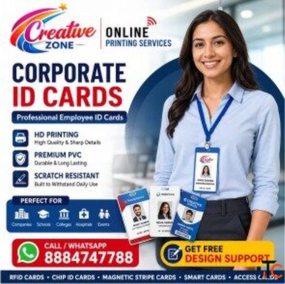 Corporate ID Card PVC ID Card RFID Card Smart Card Access Card 581