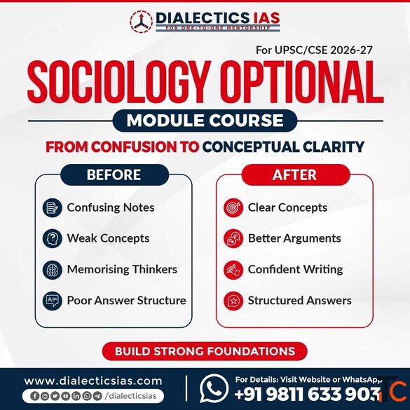 Sociology Optional Module Course for UPSC A Practical Guide for 2027 Aspirants