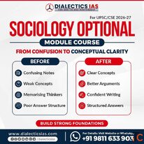 Sociology Optional Module Course for UPSC A Practical Guide for 2027 Aspirants