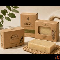 Custom Kraft Soap Boxes with Logo Eco-Friendly Soap Packaging Wholesale