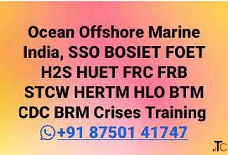 BOSIET ERM BTRM BRM Engine Room Resource Management Training Institute In dEHRADUN